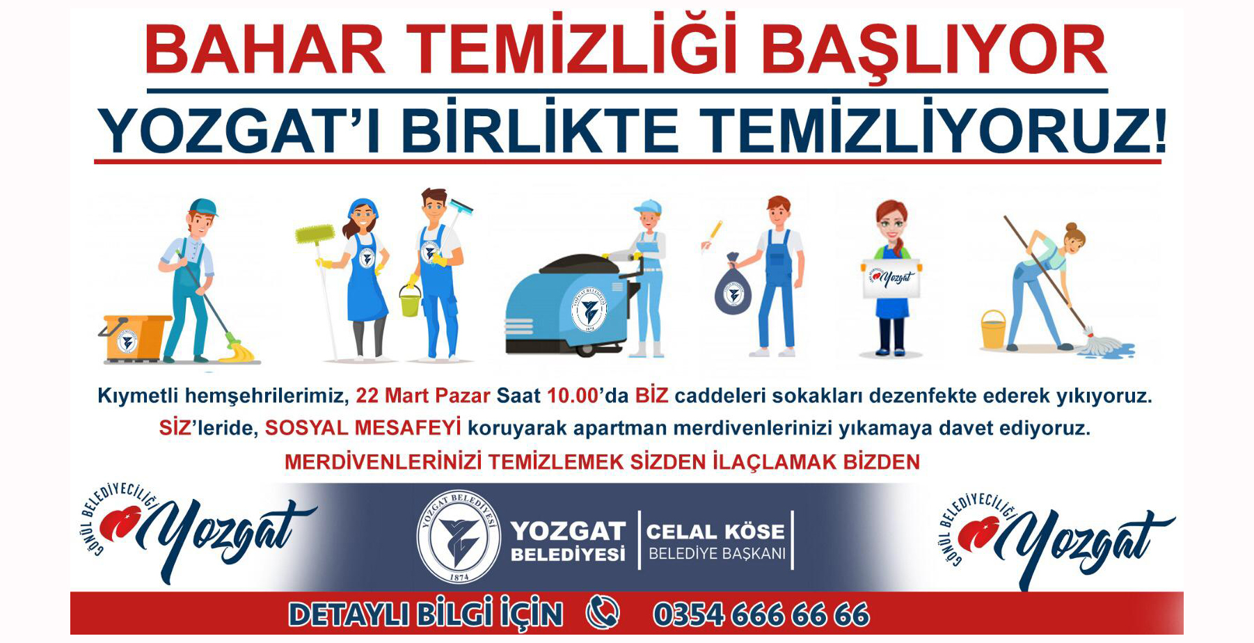 Yozgat'ı birlikte temizliyoruz!