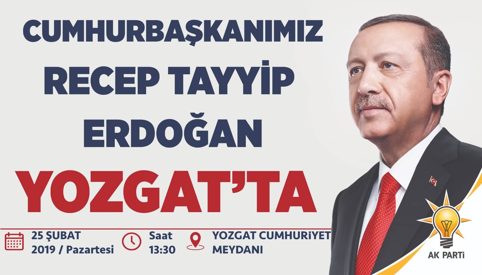Cumhurbaşkanı Yozgat'a geliyor